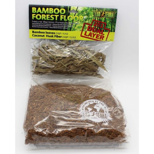 Sustrato de doble cala Forest Floor Exo Terra - Bamboo 4,4 L