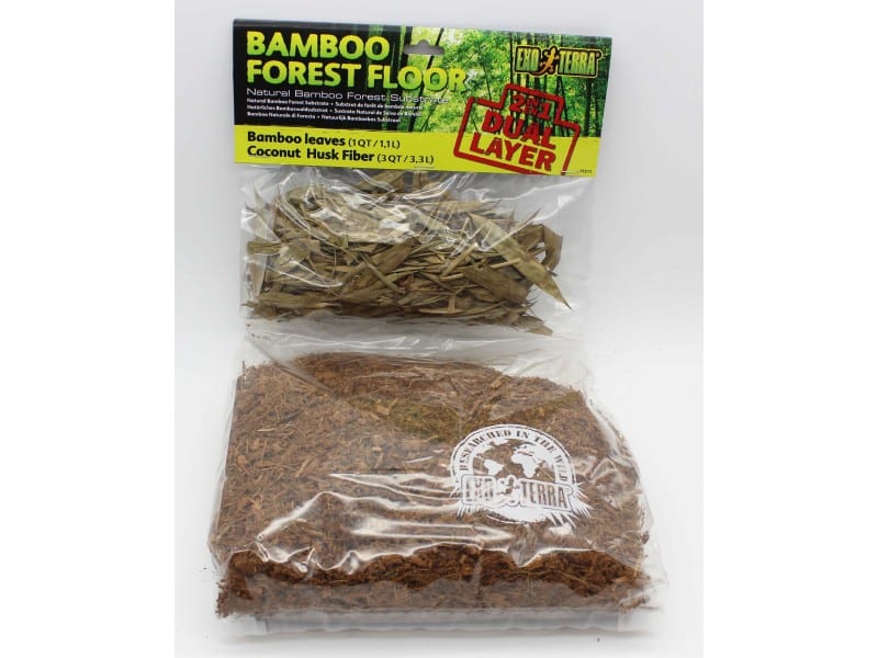 Sustrato de doble cala Forest Floor Exo Terra - Bamboo 4,4 L